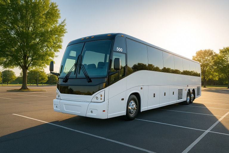 Shelby coach bus rental