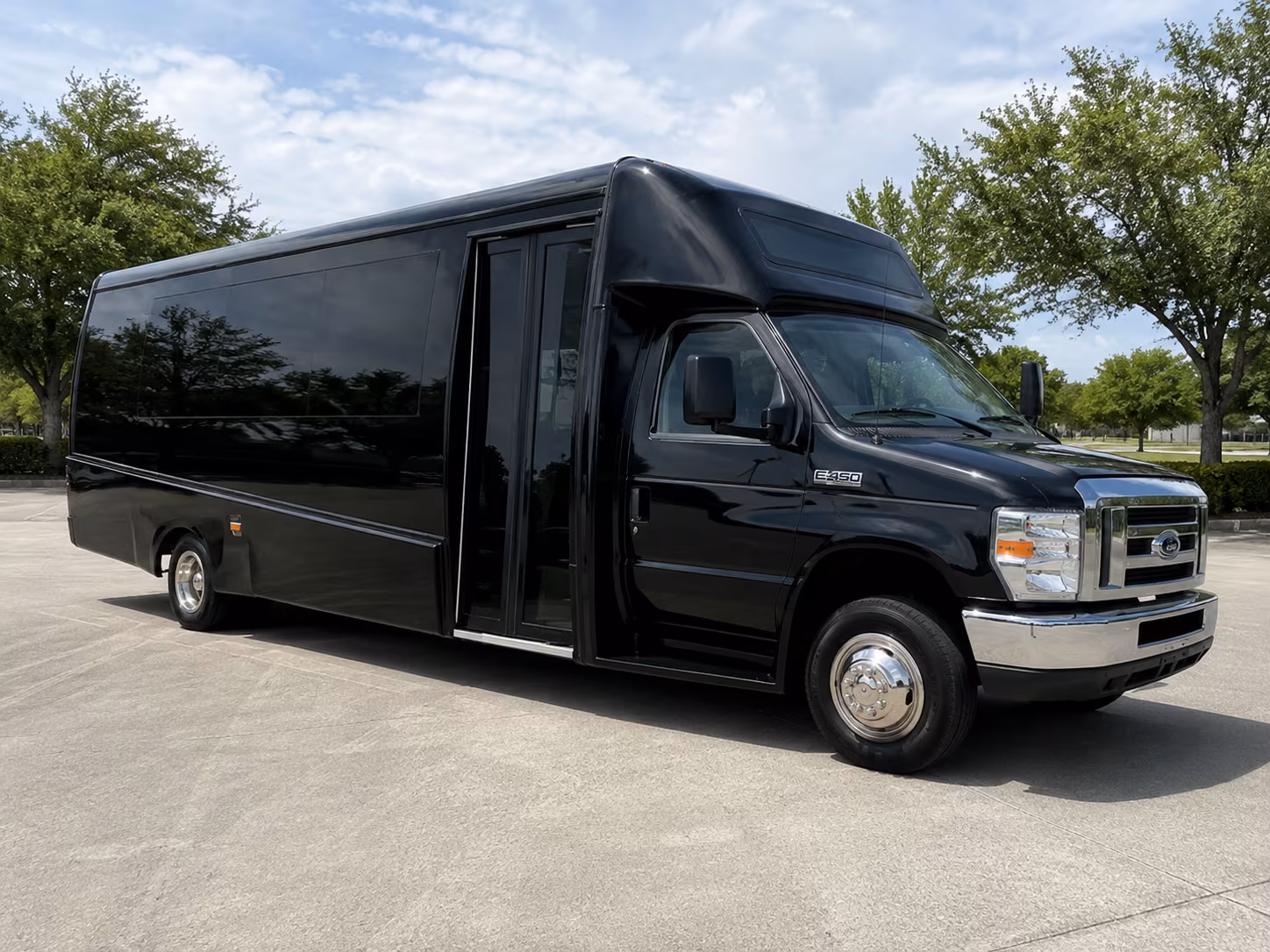 book a bus for shelby prom groups traveling to dinner before the dance