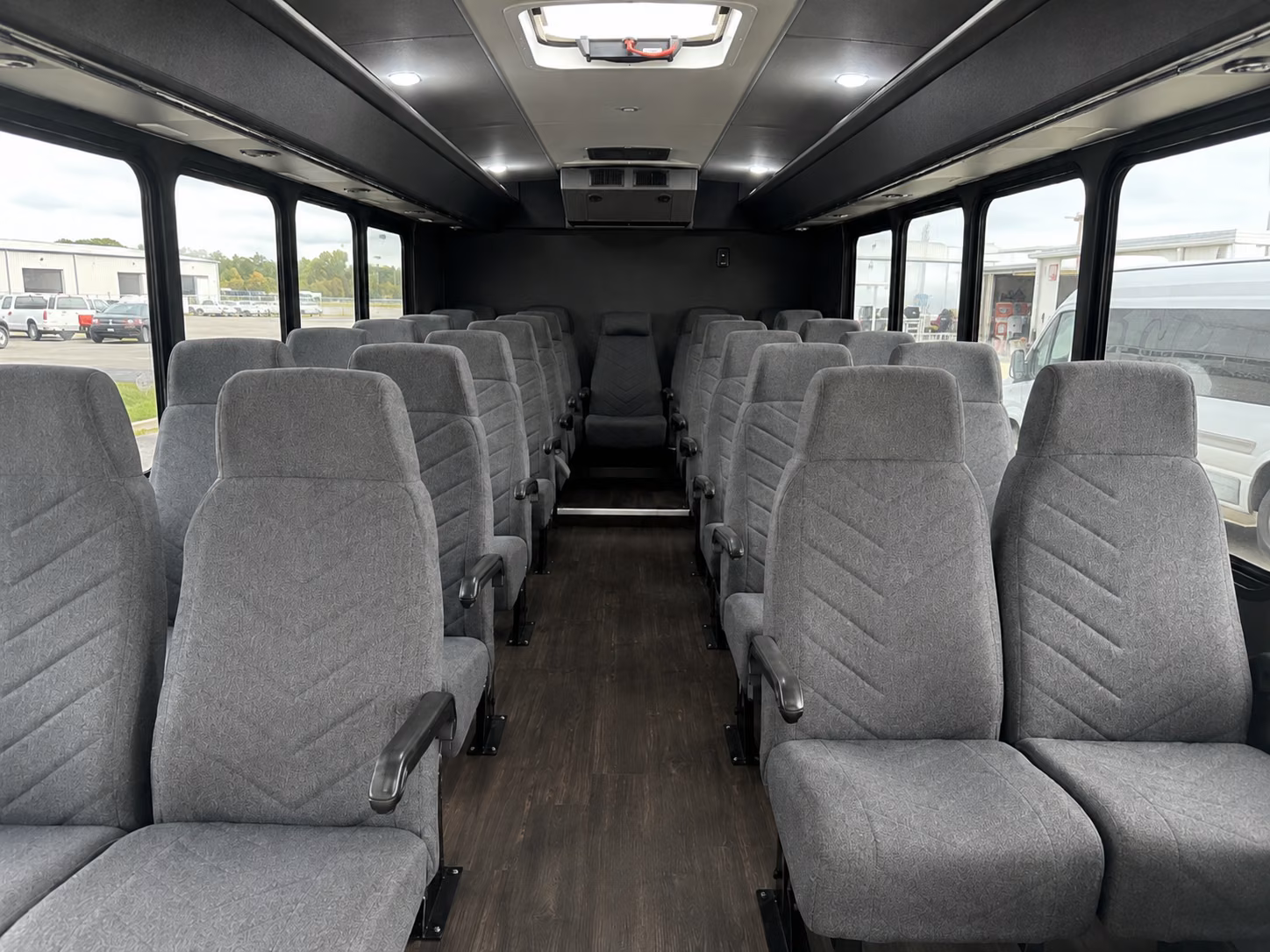 charter buses for larger shelby wedding weekends