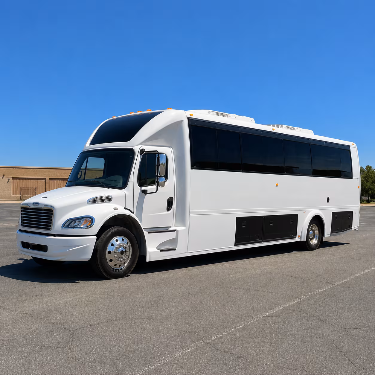 party bus rentals for shelby area proms at hart high school