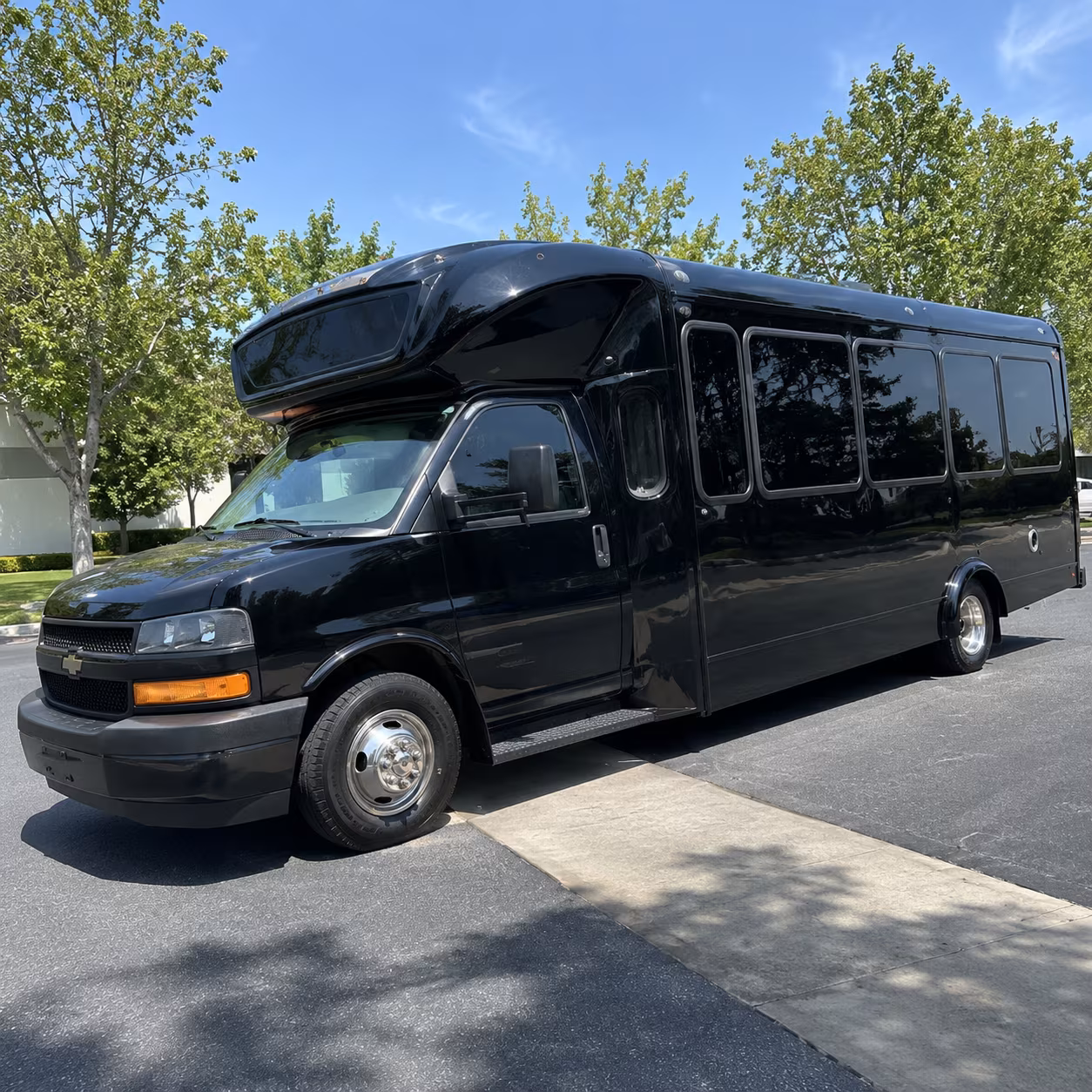 shelby 15 passenger party bus