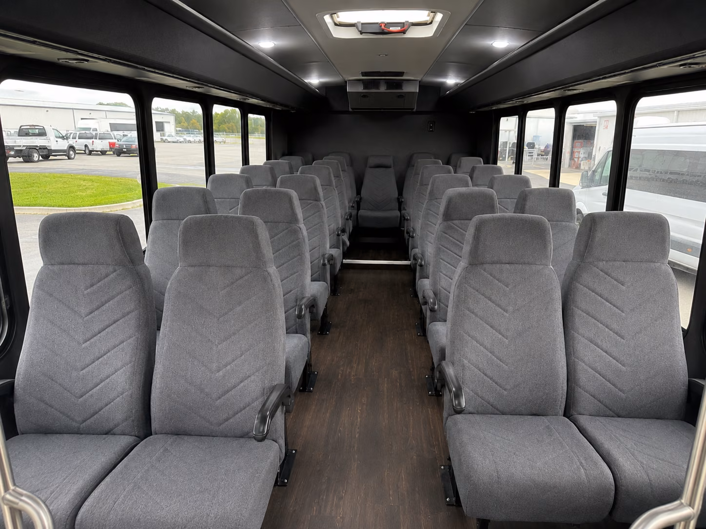 shelby 20 passenger minibus interior