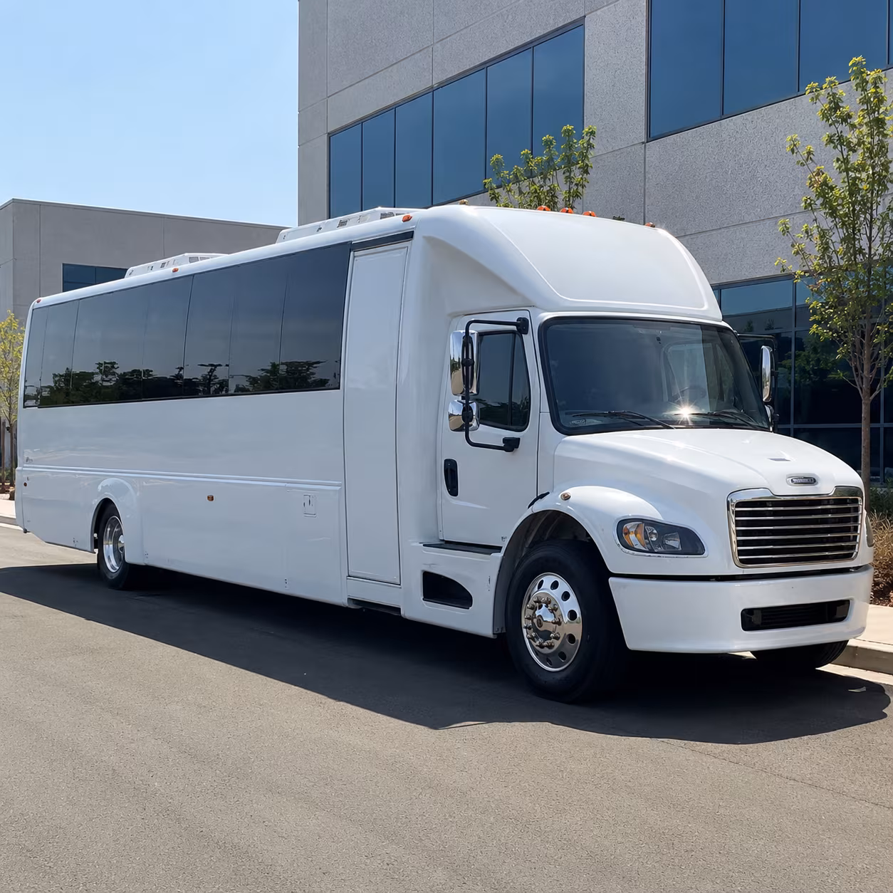 shelby 25 passenger party bus