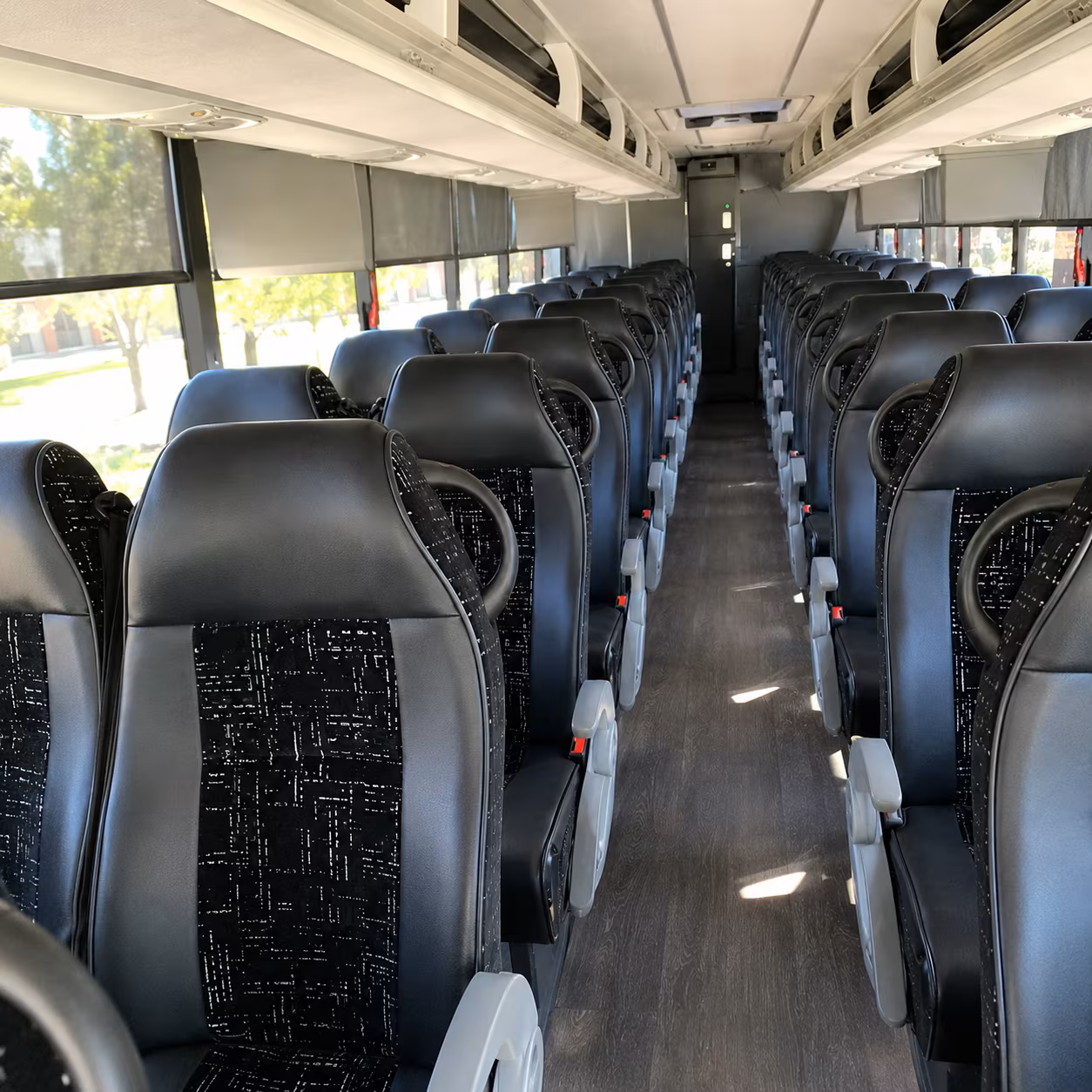 shelby concert transportation onboard seating