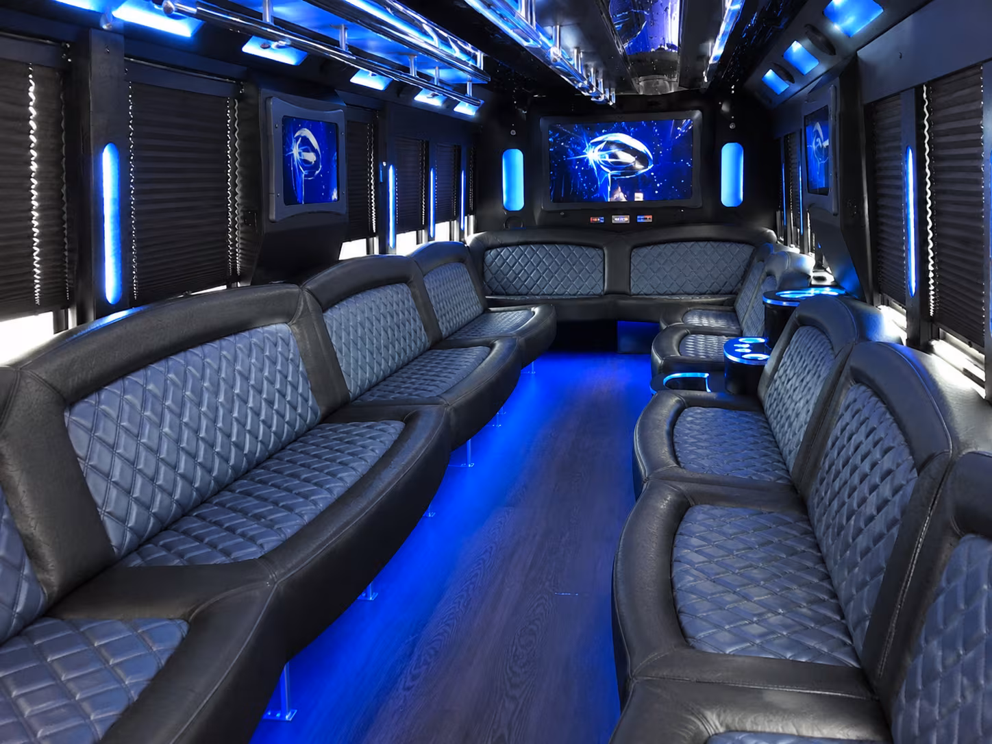 shelby corporate event party bus rental