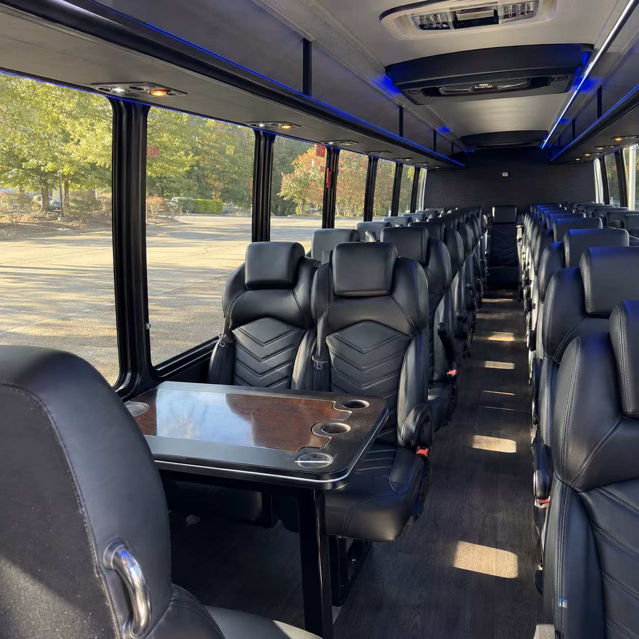 shelby government military transportation onboard seating