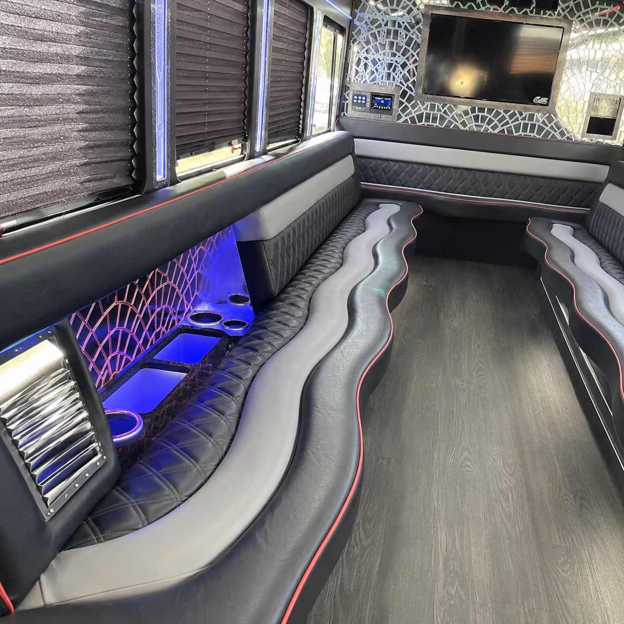 shelby party bus rental gallery