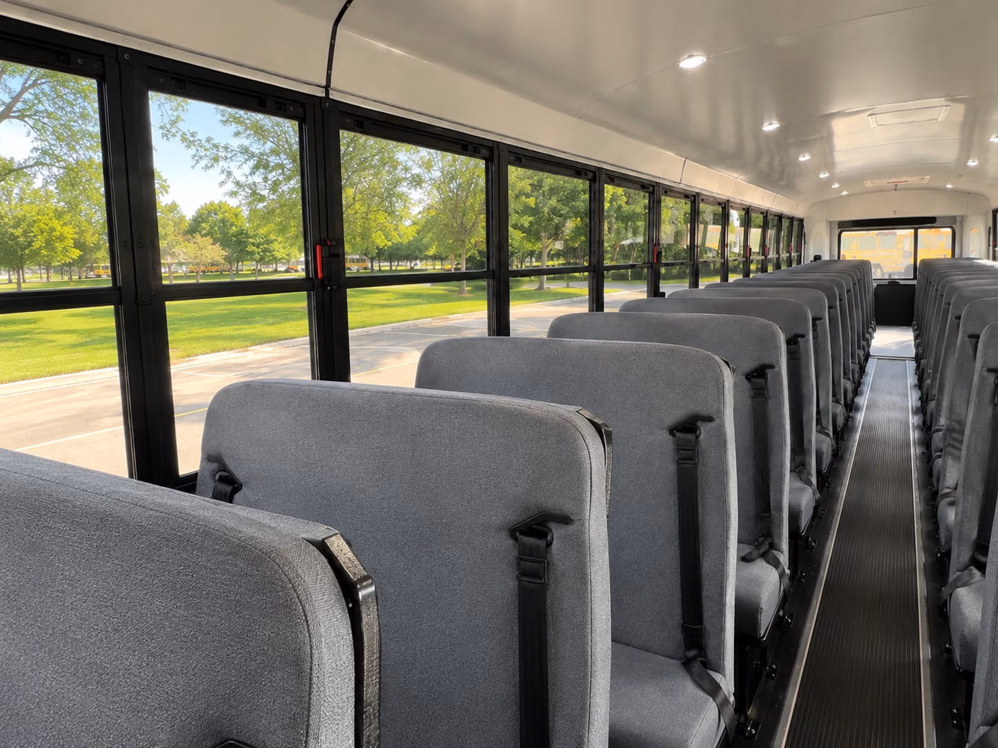 shelby school bus interior