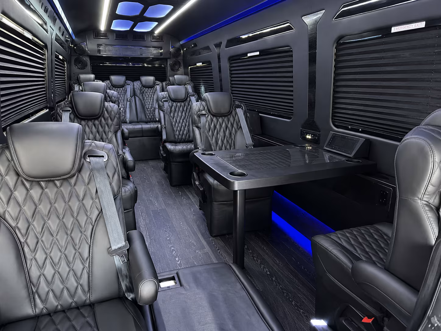 shelby sprinter van with driver inside