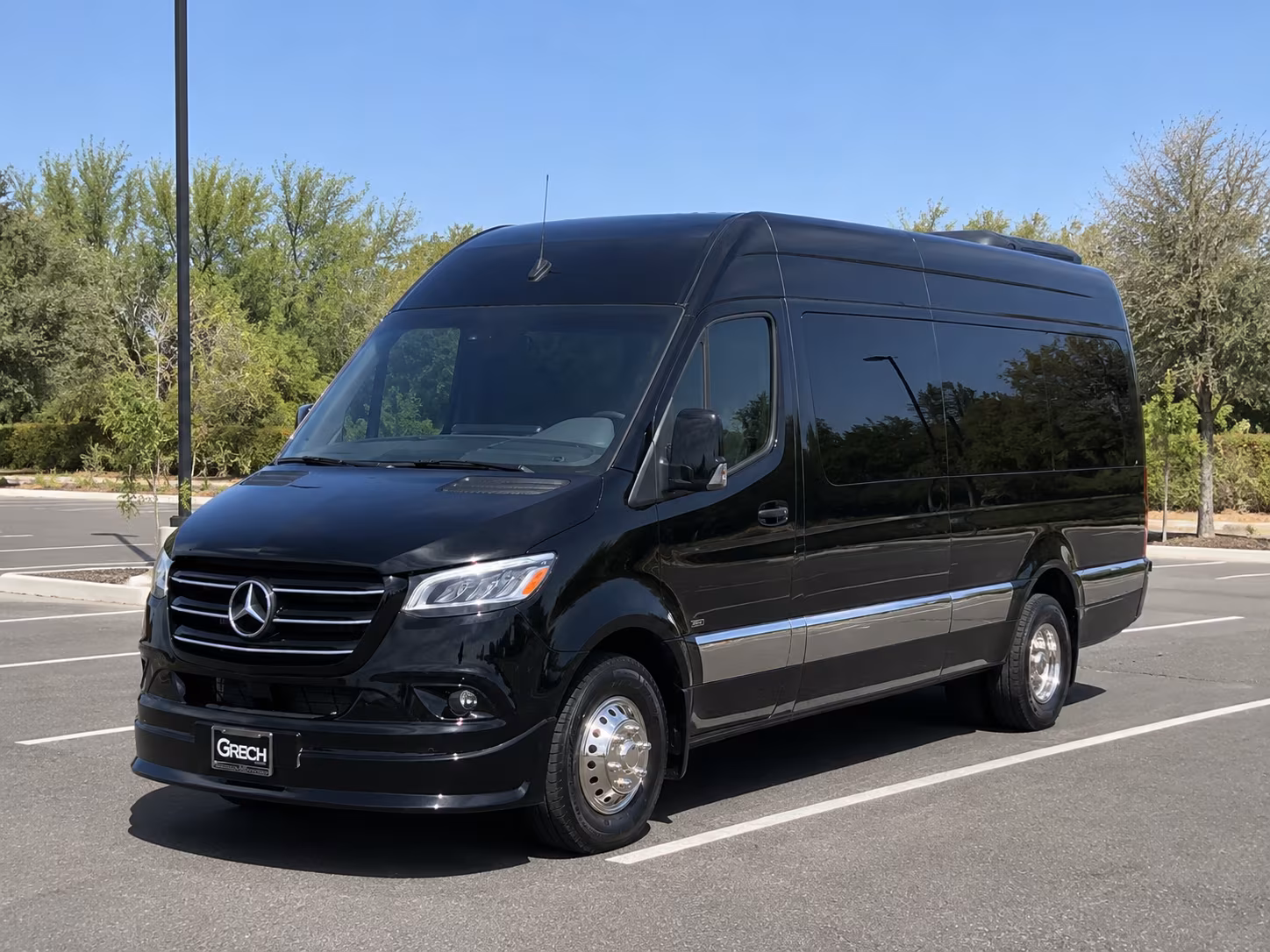 shelby sprinter van with driver