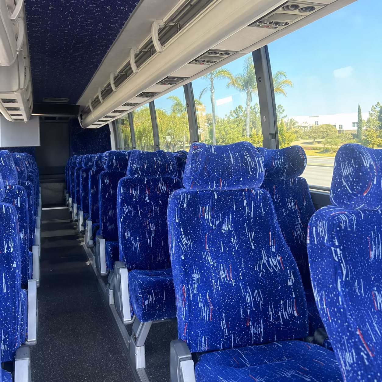 shuttle buses for weekly worship services in shelby